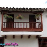 Balcón casa antigua